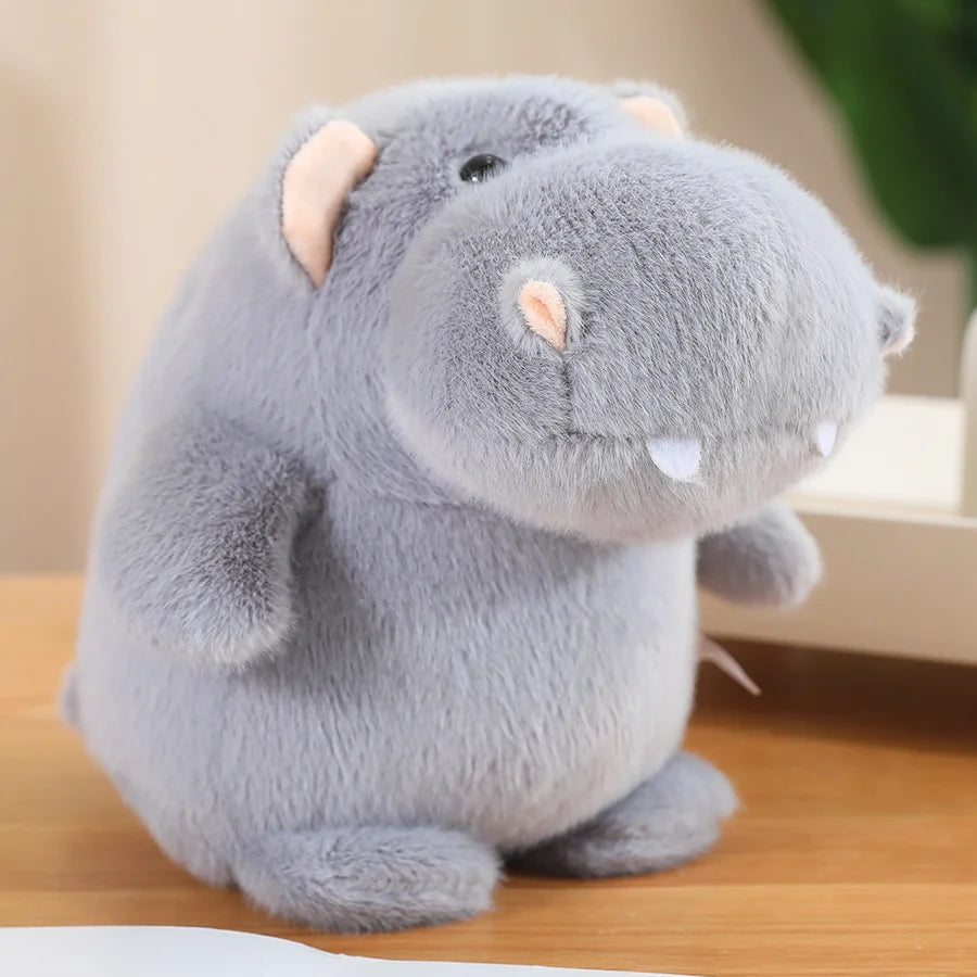 12/22/35CM Hot Sale Hippopotamus Plush Toys Soft Stuffed Doll Cute Baby Hippo Stuffed Toys Lovely Gifts