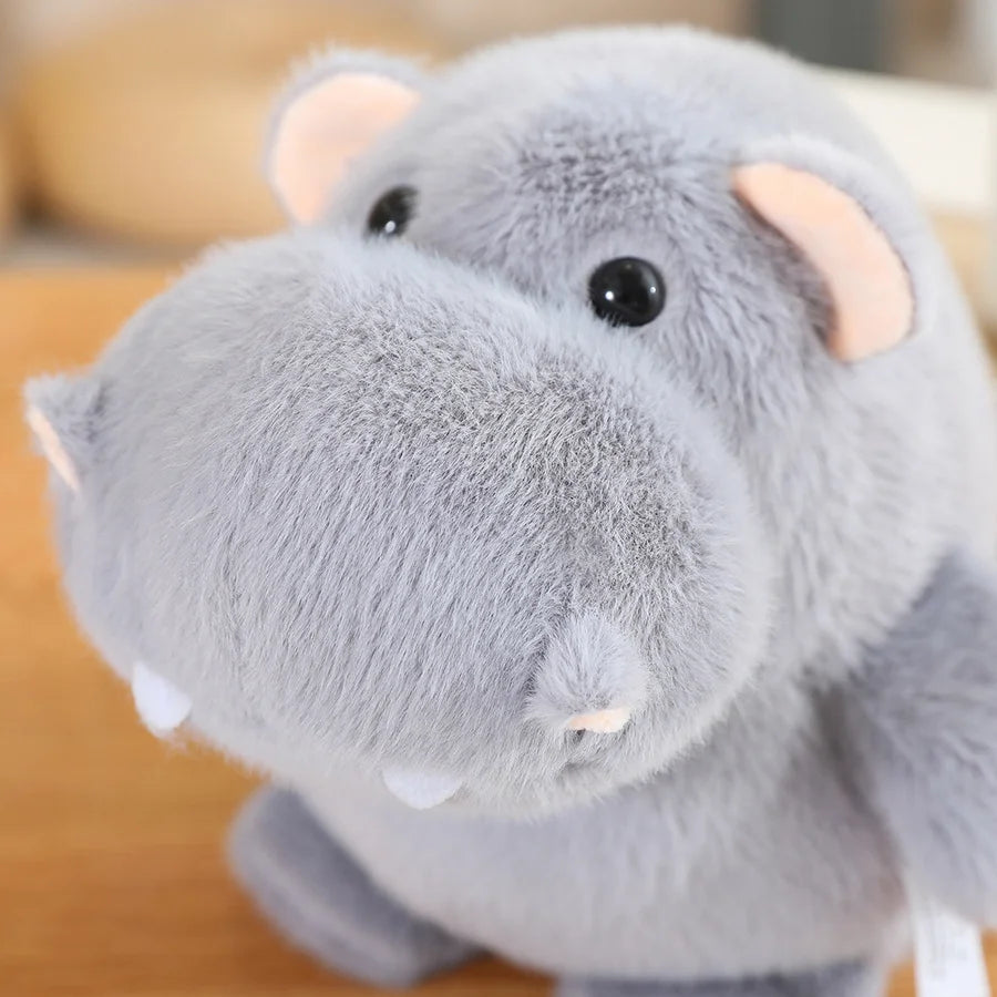 12/22/35CM Hot Sale Hippopotamus Plush Toys Soft Stuffed Doll Cute Baby Hippo Stuffed Toys Lovely Gifts
